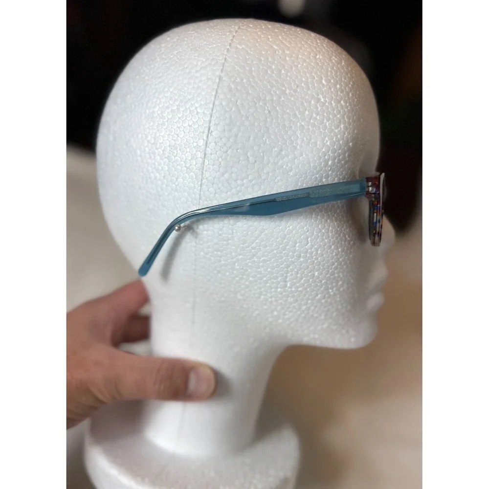 BCBGENERATION Sunglasses 0002 Multi Blue Full Rim Square 50-16-135; Frames Only‎